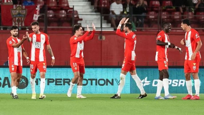 Resúmenes de LaLiga - Almería - Racing Club: resumen del partido, 40ª jornada