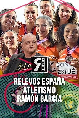 La Revuelta - Equipo femenino de relevos y Ramón García