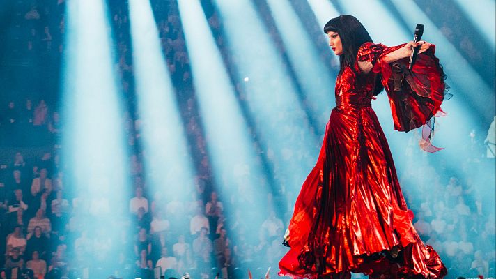 Eurovisión - Shkodra Elektronike (Albania) con "Zjerm"