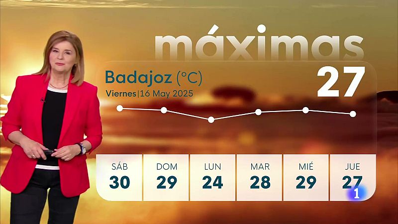 El tiempo en Extremadura - 16/05/2025 | Ver