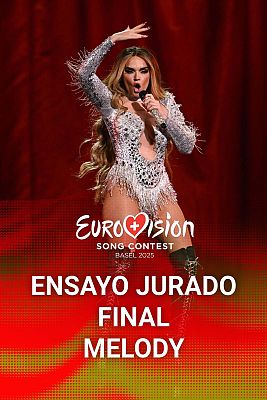 Eurovisión - Ensayo del jurado de Melody en la Final