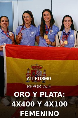 Atletismo - El relevo femenino, un cuento de hadas que cerró el mundial de Guangzhou con un oro y una plata