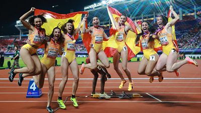 Así se fraguó el fin de semana dorado del relevo español