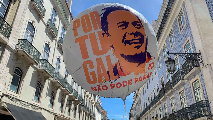 Telediario Fin de Semana - Los portugueses se preparan para acudir a las urnas por tercera vez en tres años