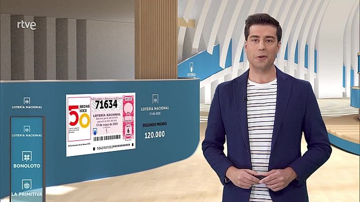 Loterías - Sorteo de la Lotería Nacional del 17/05/2025