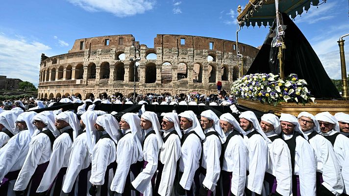 Telediario Fin de Semana - Roma celebra el Jubileo de las Cofradías