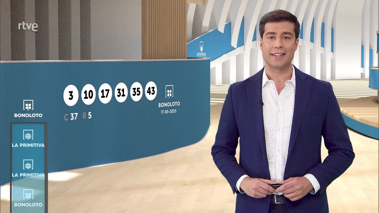 Sorteo de la Bonoloto y Primitiva del 17/05/2025 - ver ahora