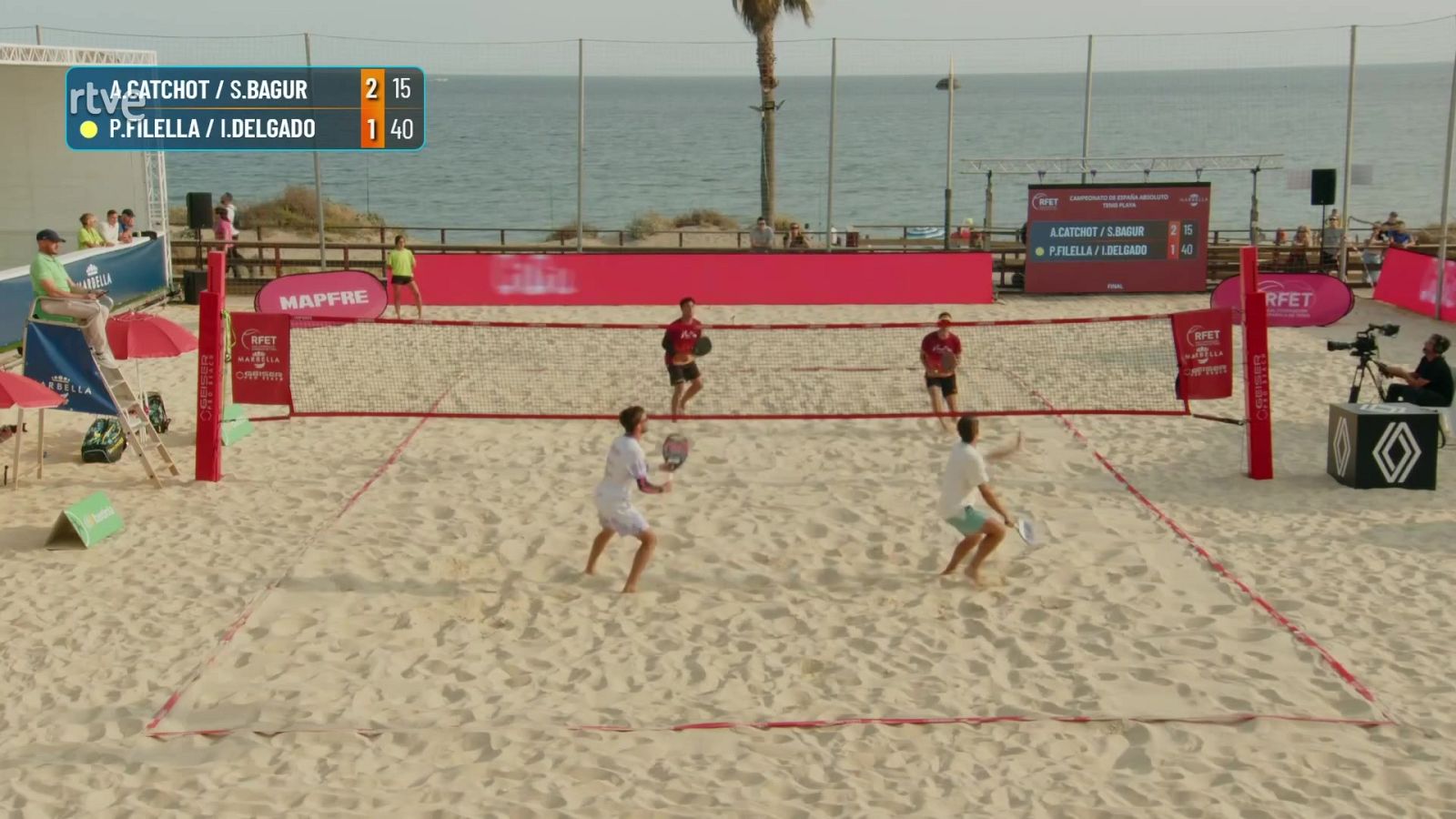 Tenis Playa - Campeonato de España. Final Masculina Dobles - ver ahora