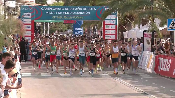 Atletismo - Campeonato de España en Ruta. Medio maratón Masculino y Femenino