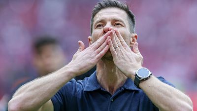 Xabi Alonso se despide del Bayer Leverkusen antes de poner rumbo al Madrid