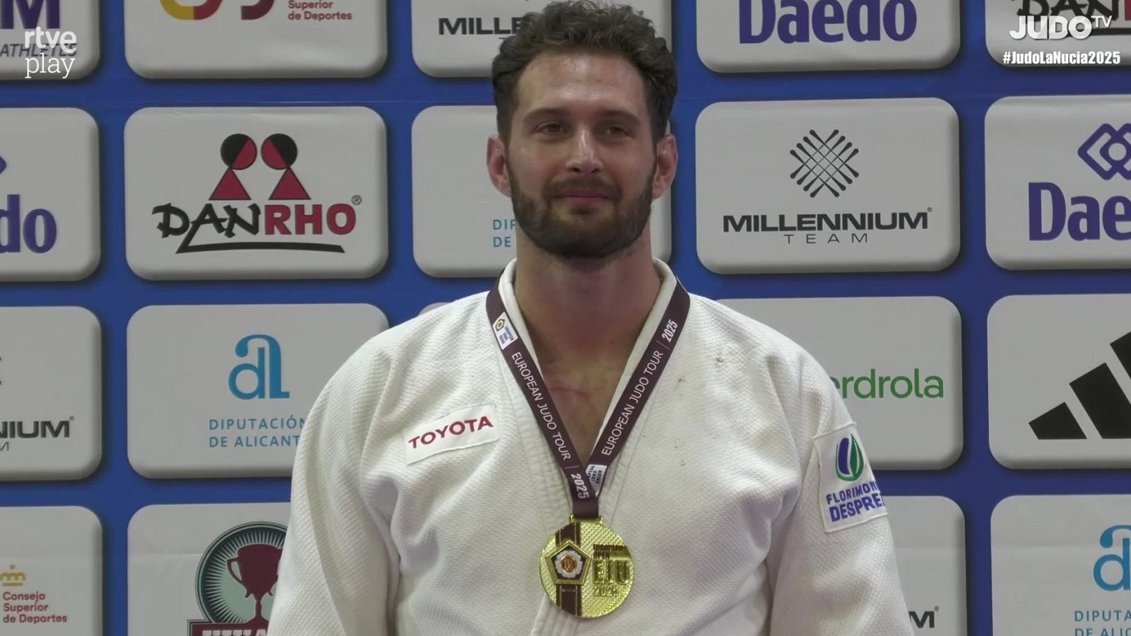 Niko Shera logra el oro en -100 kilos en el Open Europeo de judo de La Nucía - Judo | Ver