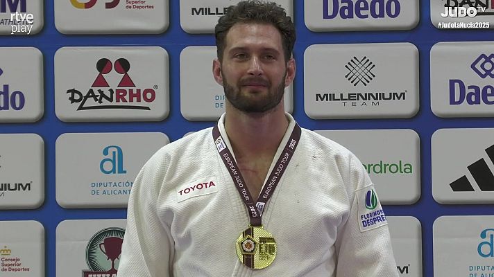 Judo - Niko Shera logra el oro en -100 kilos en el Open Europeo de judo de La Nucía