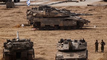 El Ejército israelí anuncia el inicio de una "vasta operación terrestre" en Gaza