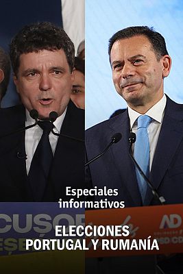 Especiales informativos - Elecciones Portugal y Rumanía