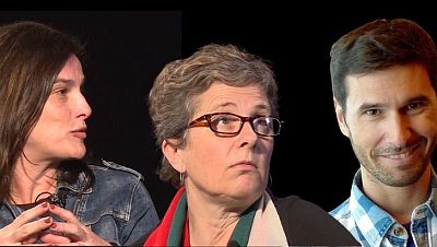 Dirección de producción con Humberto Miró, Eva Taboadas y Elisa Sirvent