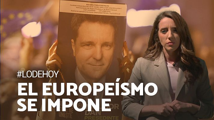 RTVE Noticias Vídeo - Elecciones Rumanía: uno de los países más pobres de la UE elige su destino con Nicusor Dan