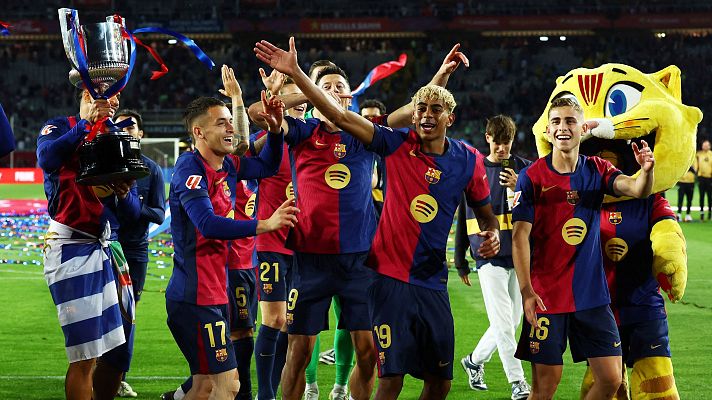 Diario 24 - El Barça pone el broche final a las celebraciones por la Liga