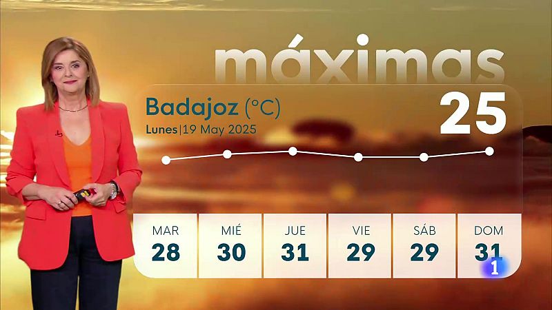 El Tiempo en Extremadura - 19/05/2025 | Ver