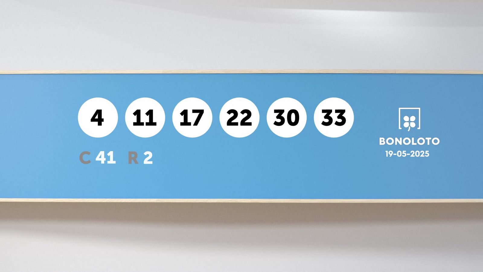 Sorteo de la Lotería Bonoloto del 19/05/2025 - Ver ahora