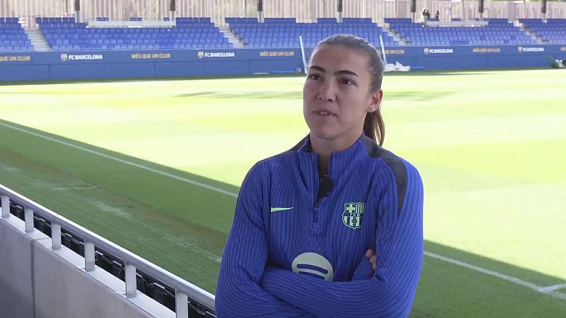 Patri Guijarro: "Mariona es una gran jugadora, el Arsenal ha ganado muchísimo con ella"