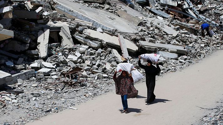 Telediario Matinal - La Comisión Europea revisará el acuerdo de asociación con Israel