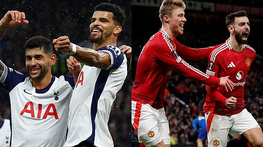La Premier 'invade' Bilbao: Tottenham y United se disputan la final de la Europa League