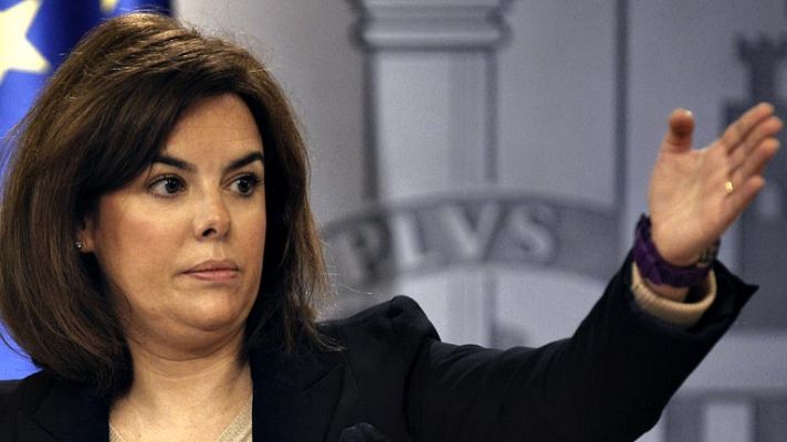 Informativo 24h - Soraya Sáenz de Santamaría agradece la "impagable defensa de la democracia" de los militares
