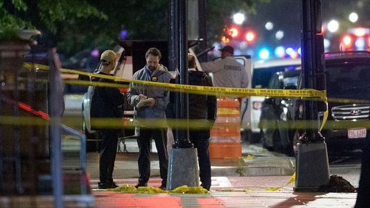 Asesinan a dos empleados de la Embajada israelí en el exterior del Museo Judío en Washington