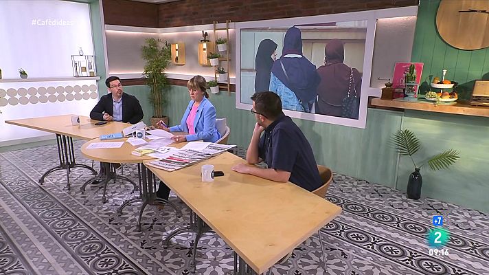 Cafè d'idees - Joan Clos, Raquel Martí i Jaume Capdevila 'Kap'