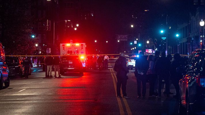 Informativo 24h - Matan a tiros a dos trabajadores de la Embajada de Israel en Washington:  Trump atribuye el ataque al "antisemitismo"