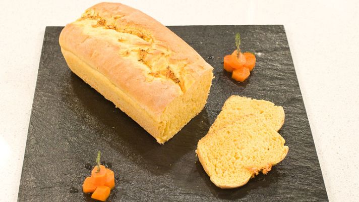 La mañana - Pan de molde de zanahoria