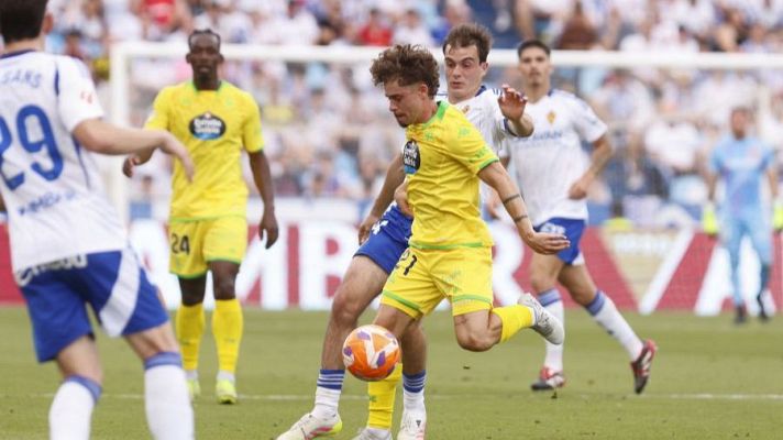 Resúmenes de LaLiga - Zaragoza - Deportivo: resumen del partido, 41ª jornada