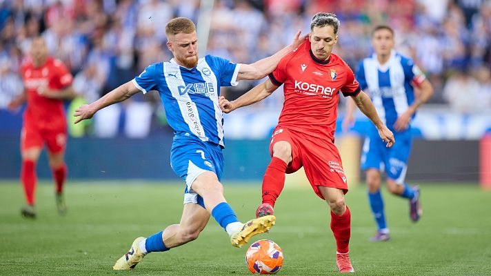Resúmenes de LaLiga - Alavés - Osasuna: resumen del partido de la 38ª jornada | Primera