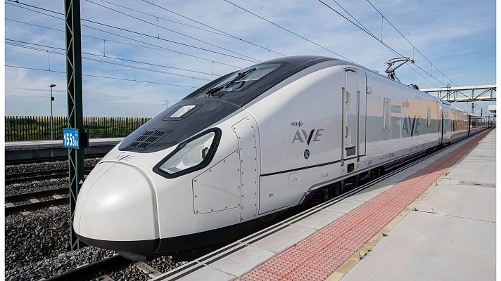 Telediario 1 - Renfe reducirá las paradas intermedias entre Madrid y Galicia