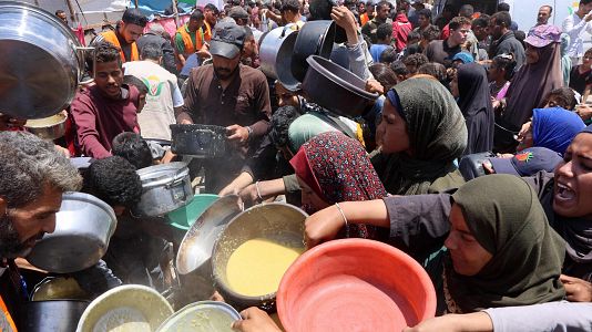 Las bombas y el hambre siguen matando en Gaza: "La ayuda no cubre ni de cerca las necesidades"