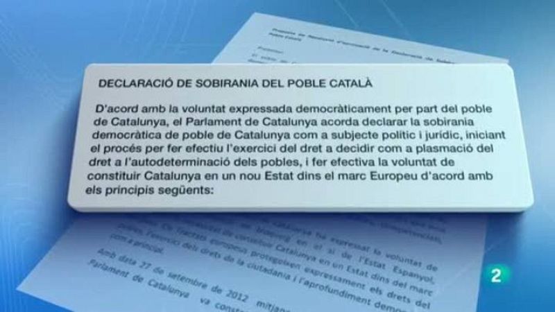 L'Informatiu - PSC, PP i C's contra la declaracio de sobirania