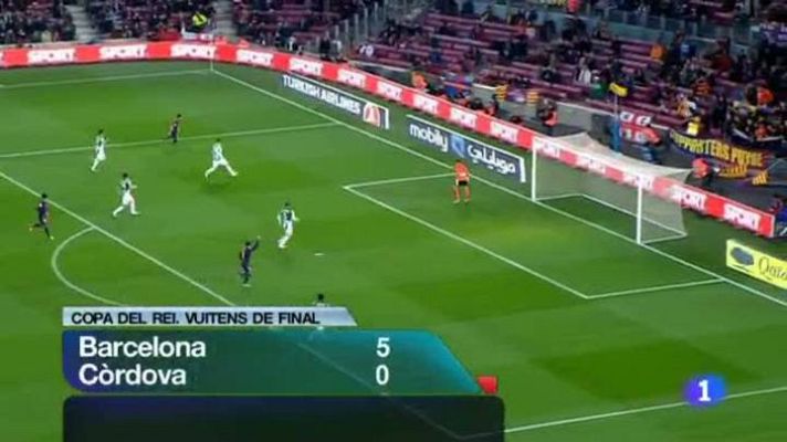 L'Informatiu - El Barça goleja el Còrdova