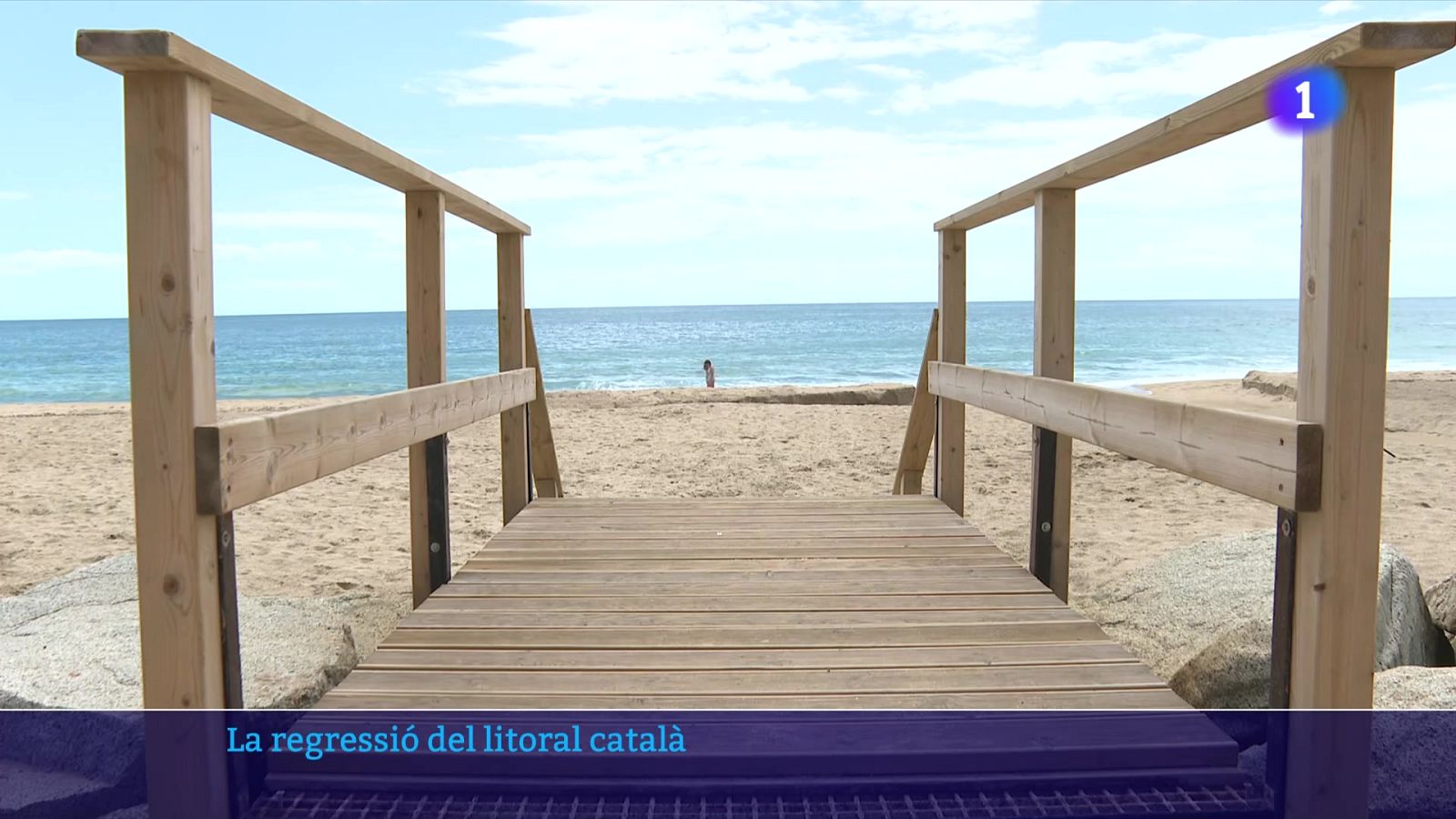 El litoral català ha perdut 30.000 metres quadrats de sorra en 5 anys - L'Informatiu | Veure