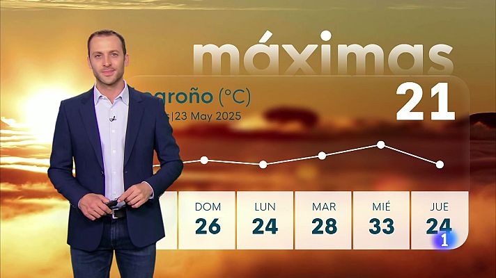 Informativo Telerioja - El tiempo en la rioja - 23-05-2025 - Ver ahora