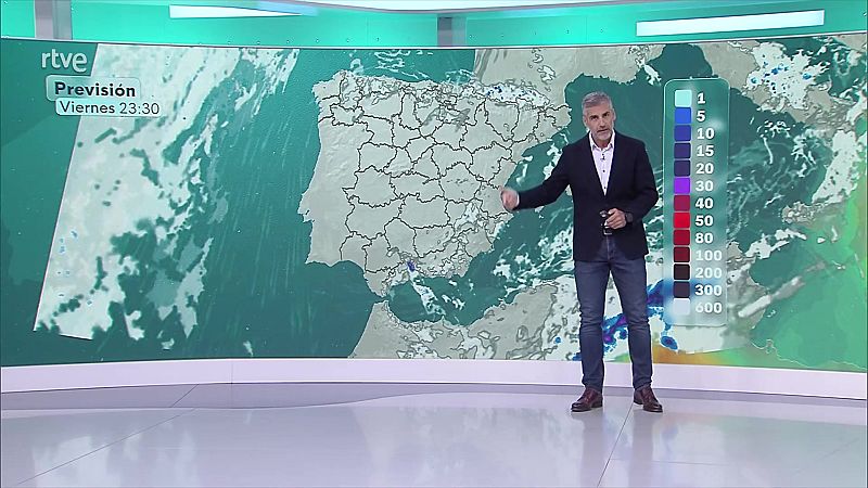 Precipitaciones localmente fuertes en el tercio sureste - ver ahora