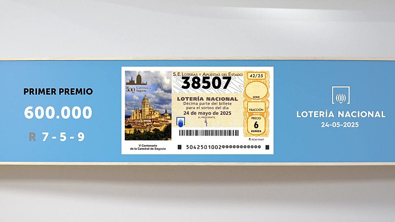 Sorteo de la Lotería Nacional del 24/05/2025 - Ver ahora