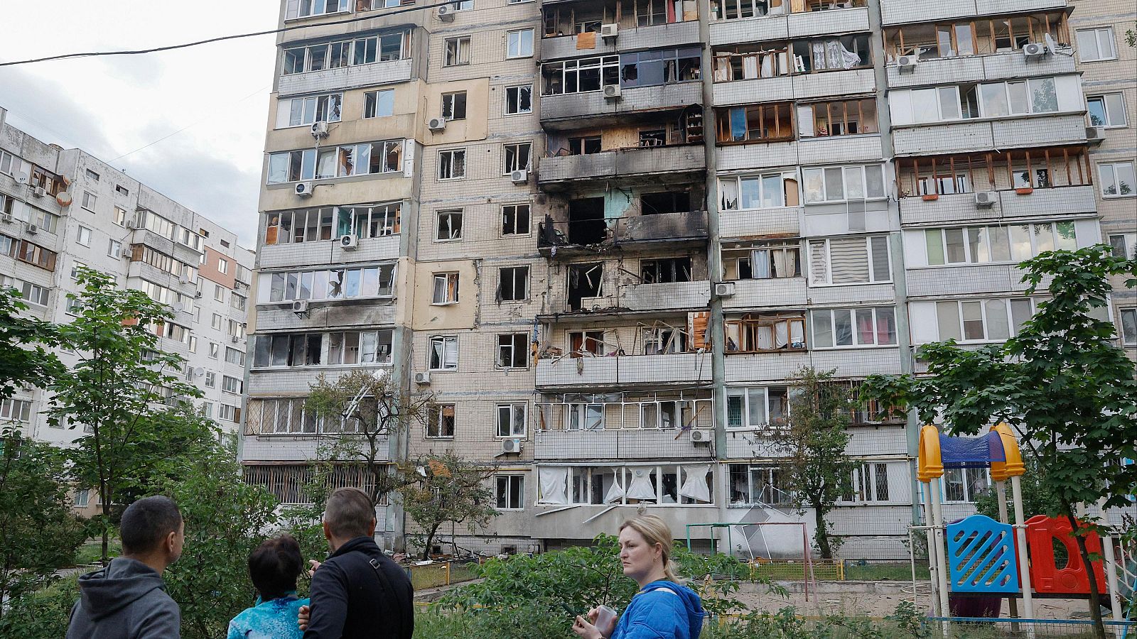 Kiev sufre la peor parte de un ataque masivo ruso sobre Ucrania | Ver