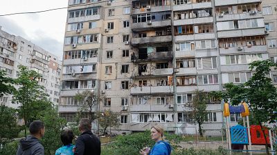 Kiev sufre la peor parte de un ataque masivo ruso sobre Ucrania