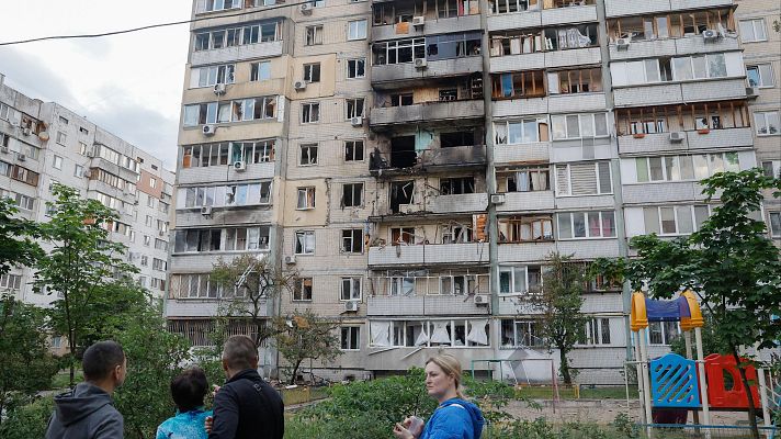 Telediario Fin de Semana - Kiev sufre la peor parte de un ataque masivo ruso sobre Ucrania