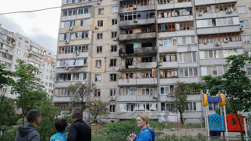 Kiev sufre la peor parte de un ataque masivo ruso sobre Ucrania
