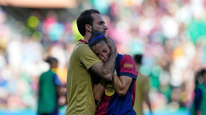 Champions League - Aitana, abatida y en lágrimas tras perder la final de la Champions League ante el Arsenal
