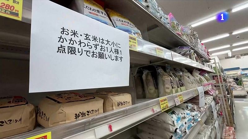 Crisis del arroz en Japón