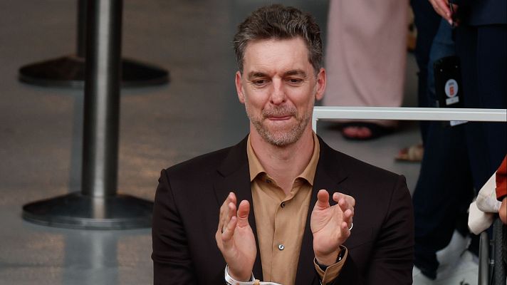 Tenis - Pau Gasol, presente en el homenaje de su amigo Rafa Nadal: "A mí tambíen se me han saltado las lágrimas"