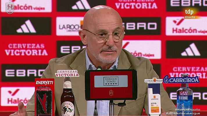 Fútbol - Luis de la Fuente: "Era el momento de llamar a Isco"