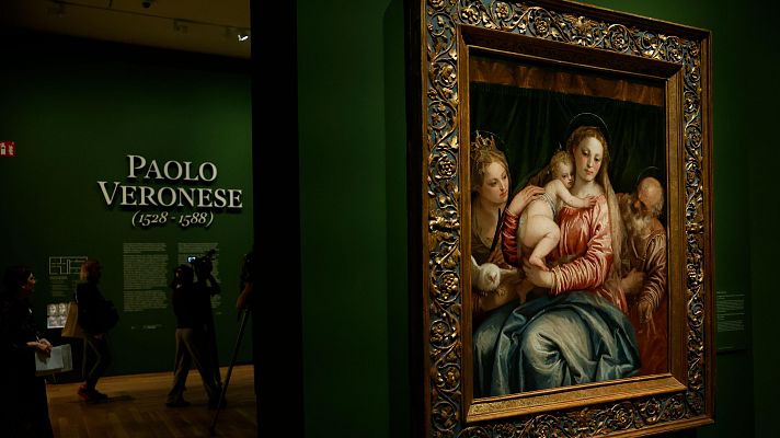 Telediario 1 - La obra de Veronés se expone en el Museo del Prado